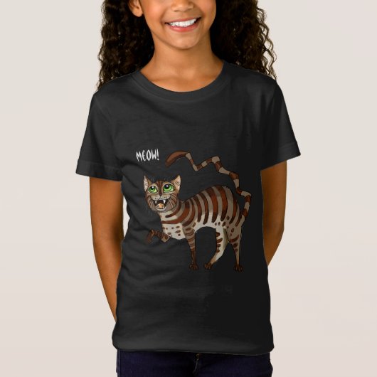 ネコちゃんニャア！T-シャツ Tシャツ (正面)