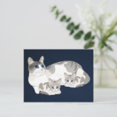 ネコちゃん ポストカード (スタンド正面)