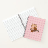 ネコとウサギのお茶会 ノートブック (内部)