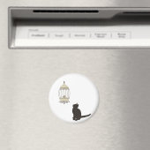 ネコとカバノキ マグネット (インサイチュ (食洗機))