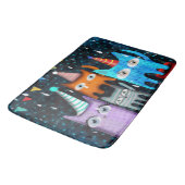 ネコとネコ バスマット (アングル)