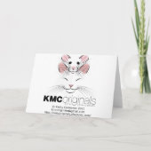 ネコとネズミの踊りクリスマスカード シーズンカード (裏面)