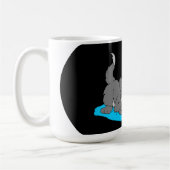 ネコとネズミ –  コーヒーマグカップ (左)