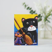 ネコとネズミ ポストカード (スタンド正面)