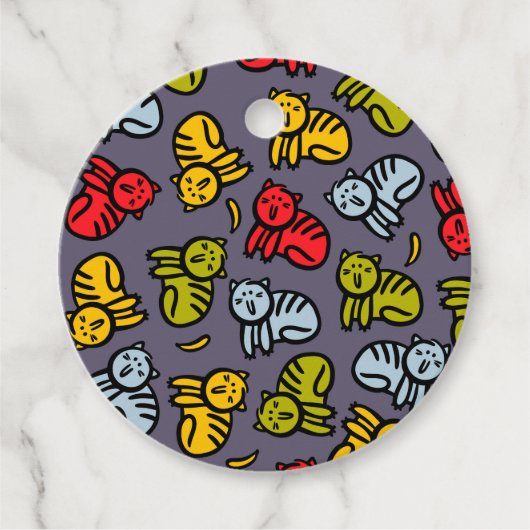 ネコとバナナ フェイバータグ (正面)