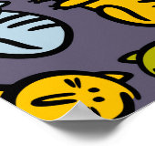 ネコとバナナ ポスター (角)