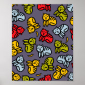 ネコとバナナ ポスター (正面)