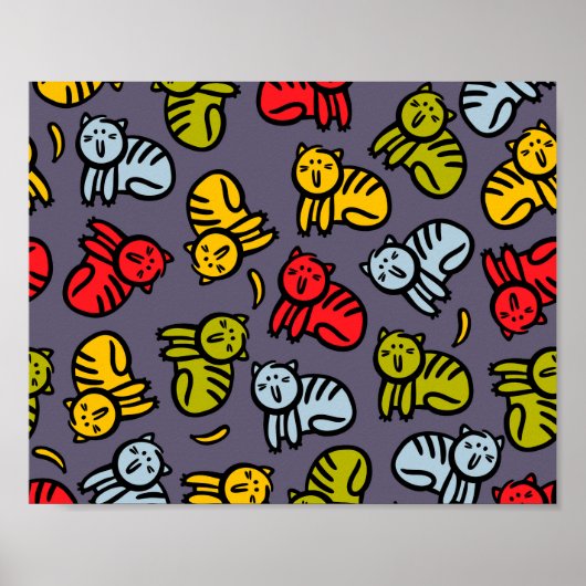 ネコとバナナ ポスター (正面)