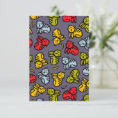 ネコとバナナ 出欠カード (スタンド正面)