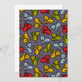 ネコとバナナ 招待状 (正面/裏面)