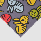 ネコとバナナ 薄葉紙 (詳細)