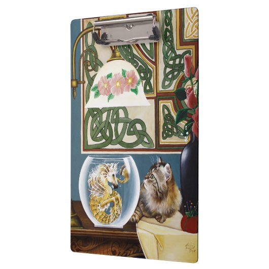 ネコとファンタジーのシーホース クリップボード (左)