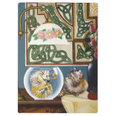 ネコとファンタジーのシーホース クリップボード (裏面)