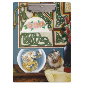 ネコとファンタジーのシーホース クリップボード (正面)