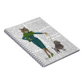 ネコとプードル ノートブック (右側)