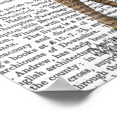 ネコとプードル ポスター (角)