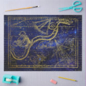 ネコとヘビの星座ティッシュペーパー 薄葉紙 (クラフト)