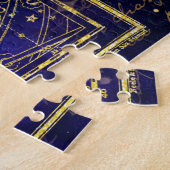 ネコとヘビの星座パズル ジグソーパズル (側面)