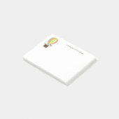 ネコとマウスの熱気球カスタム ポストイット (アングル)