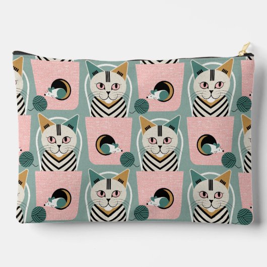 ネコとマウスの隠し家探し アクセサリーポーチ (裏面)