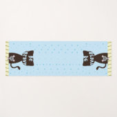 ネコとマウス勇敢なヨーガカスタムマット ヨガマット (正面(横))