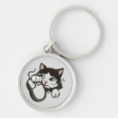 ネコとマウス キーホルダー (正面)