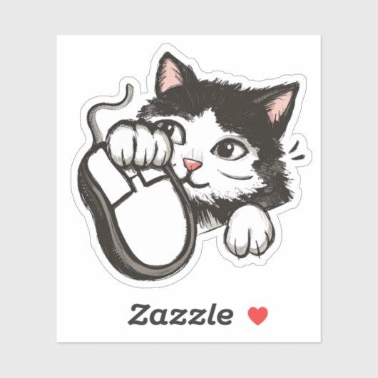 ネコとマウス シール (シート)