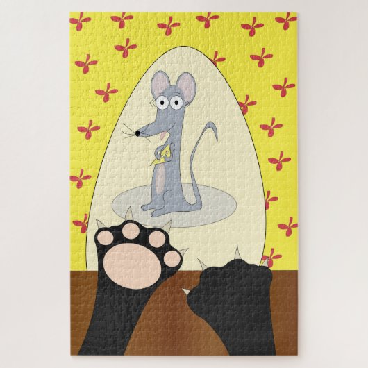 ネコとマウス ジグソーパズル (縦)