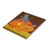 ネコとマウス タイル (側面)