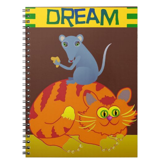 ネコとマウス ノートブック (正面)