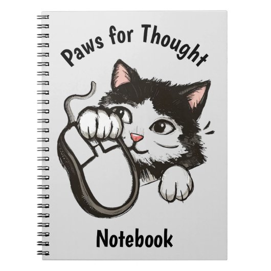 ネコとマウス ノートブック (正面)