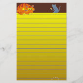 ネコとマウス 便箋 (正面)