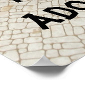 ネコと亀 – あなたは採用 ポスター (角)