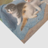 ネコと子猫ウィルヘルム・シュワールアート 薄葉紙 (詳細)