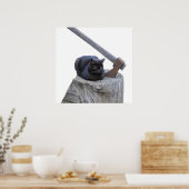 ネコと斧と生命 ポスター (キッチン)