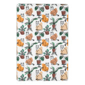 ネコと植物 ミニクリップボード (裏面)