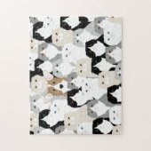 ネコと犬のパズル ジグソーパズル (縦)