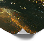 ネコと犬を雨で降らせるか？ ポスター (角)