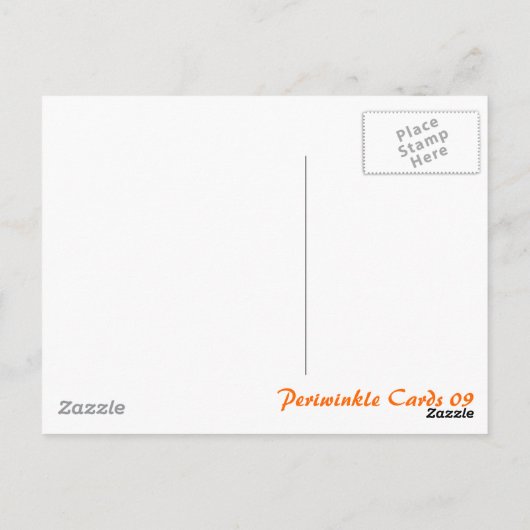 ネコと蝶 ポストカード (裏面)