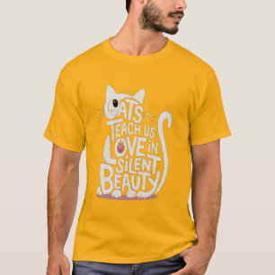 ネコのいたずら Tシャツ