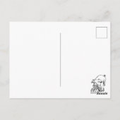 ネコのはがき。デニス。 ポストカード (裏面)