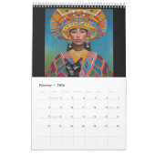 ネコのカレンダー カレンダー (2月 2026)