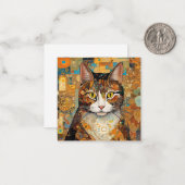 ネコのジャスパー ノートカード (正面/裏面インサイチュ)