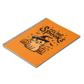 ネコのスプーク ノートブック (左側)