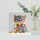 ネコのホリデー カオス ホリデー カード (スタンド正面)