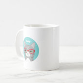 ネコのマグカップ コーヒーマグカップ (正面左)