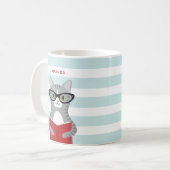 ネコのマグカップ コーヒーマグカップ (正面左)