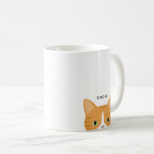 ネコのマグカップ コーヒーマグカップ (正面右)