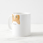 ネコのマグカップ コーヒーマグカップ (正面左)