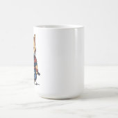 ネコの侍 コーヒーマグカップ (中央)